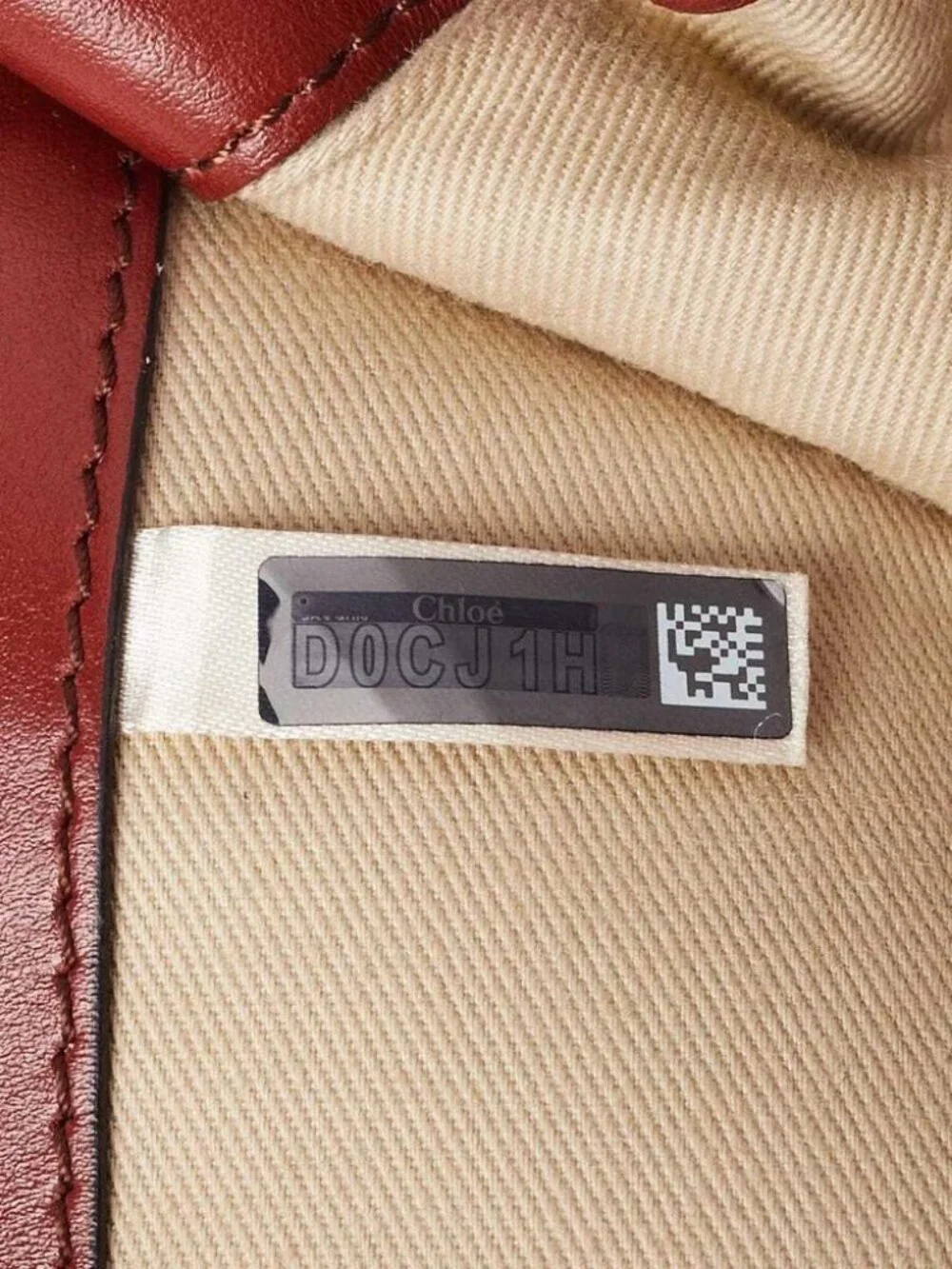 Chloe Brown Leather Mini C Chain Bag - Picture 8 of 11